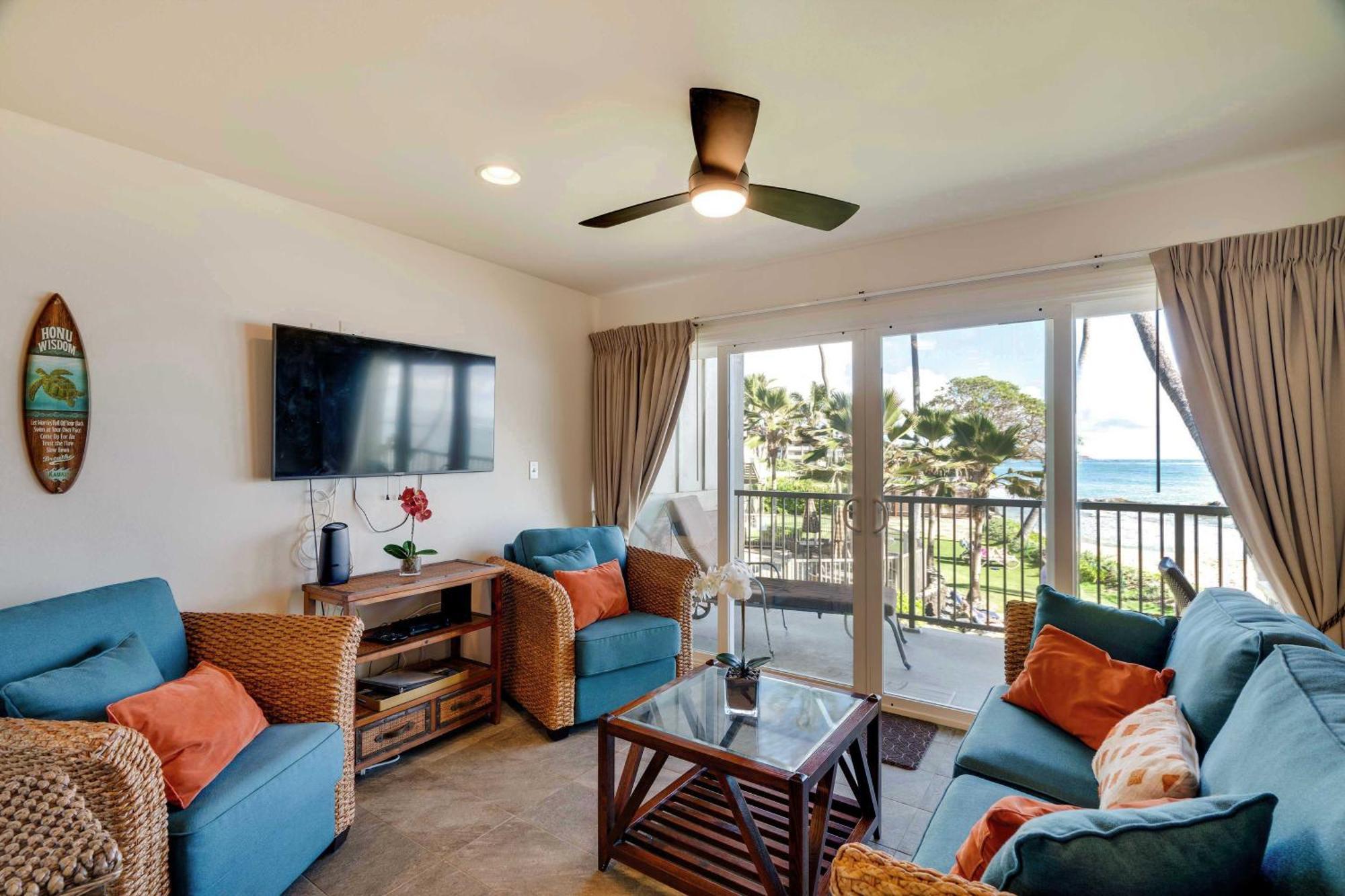 Waipouli Beachfront Condo With Balcony And Ocean Views Kapa'a Exteriér fotografie